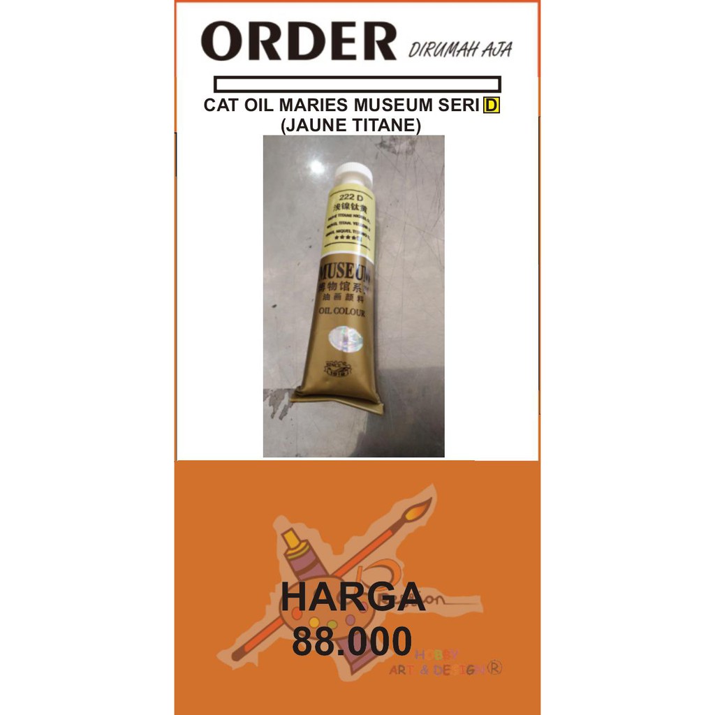 

CAT OIL MARIES MUSEUM SERI D (JAUNE TITANE)