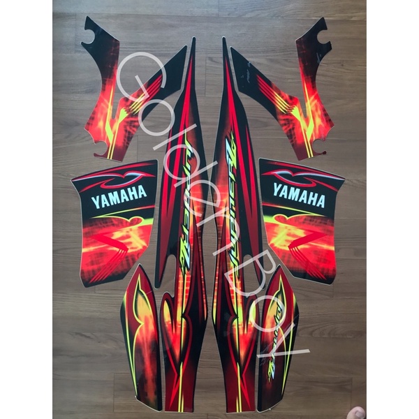 Striping Jupiter Z Sticker Jupiter Z Lis Body Jupiter Z Stiker Yamaha Jupiter Z Burhan Tahun 2008 20