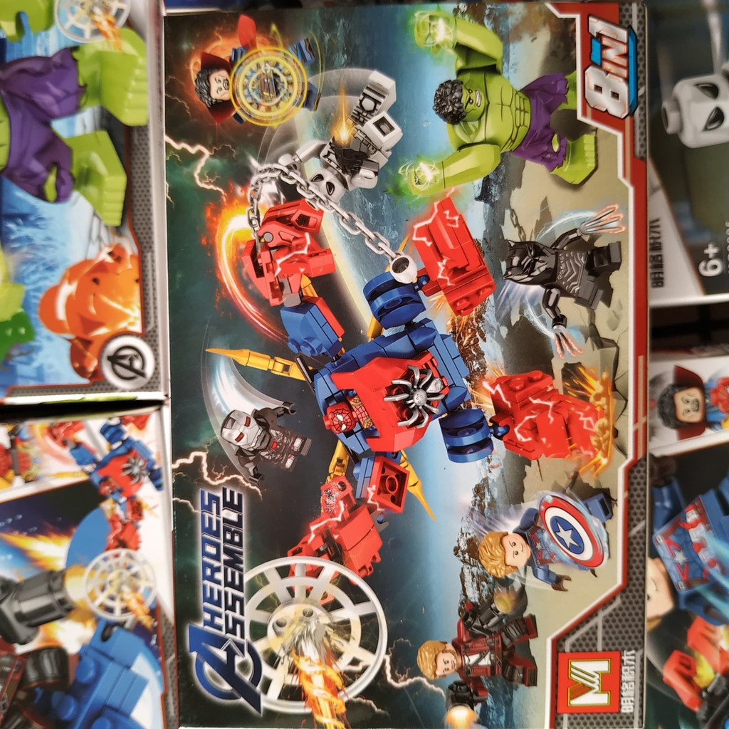Lego Avengers End Game 8in1 Merk MG 2005