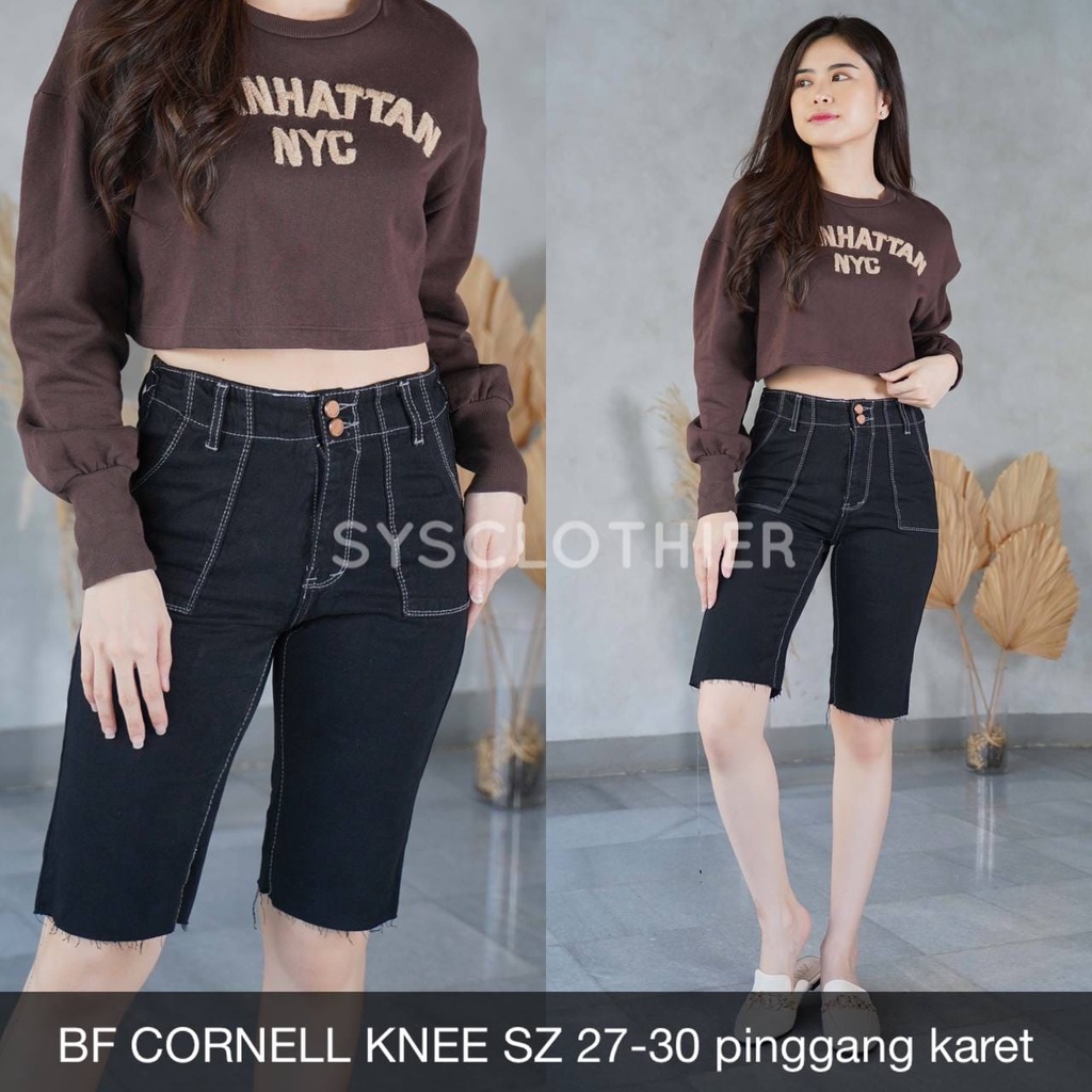 CELANA JEANS WANITA BF CORNELL KNEE