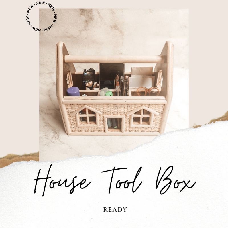 House Tool Box / rattan tool box / tool box /storage box