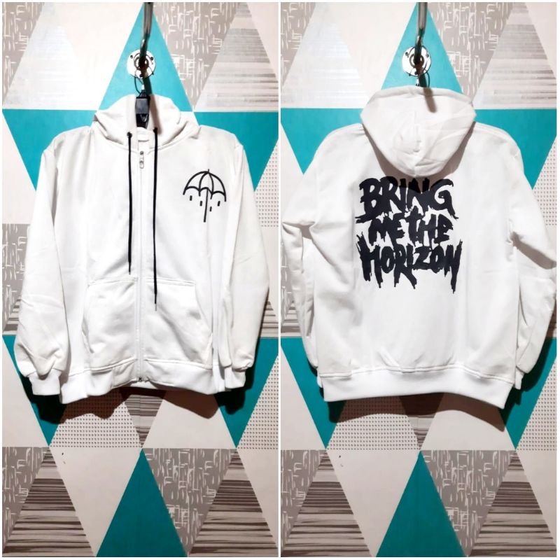 Sweater Hoodie Zipper Horizon ll Jaket Bring me The Horizon