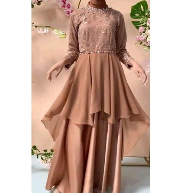 READY GAMIS 10 LOOK TRENDING ( READY JUMBO ) GAMIS PESTA TERBARU / GAMIS BRUKAT TERBARU 2022 / MEWAH