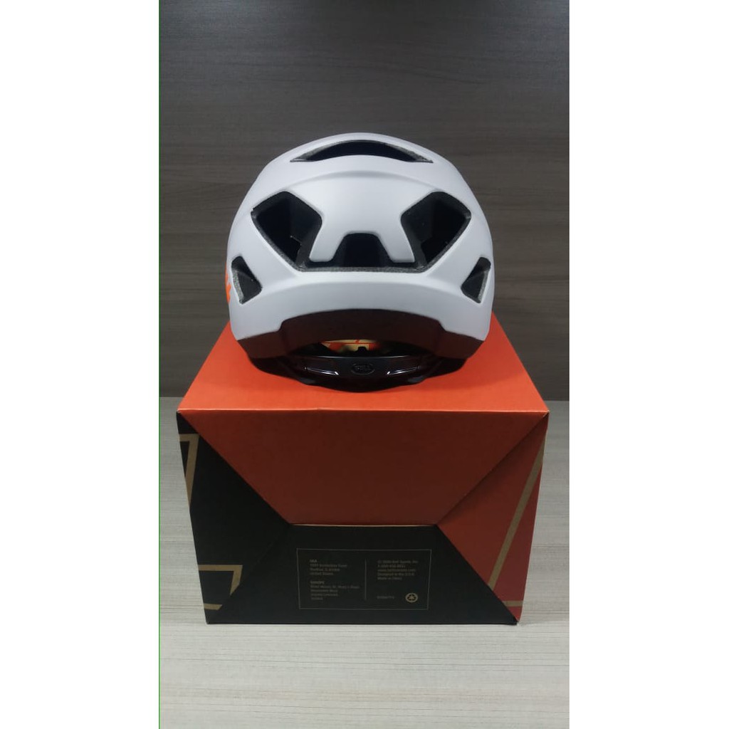 HELM SEPEDA BELL NOMAD GREY ORANGE