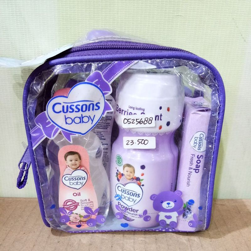 CUSSONS BABY MINI BAG BIRU, PINK, UNGU