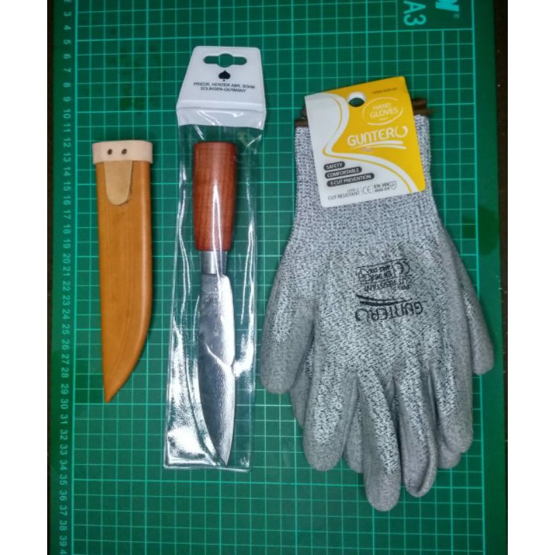 Paket hemat Original pisau f.herder solingen german