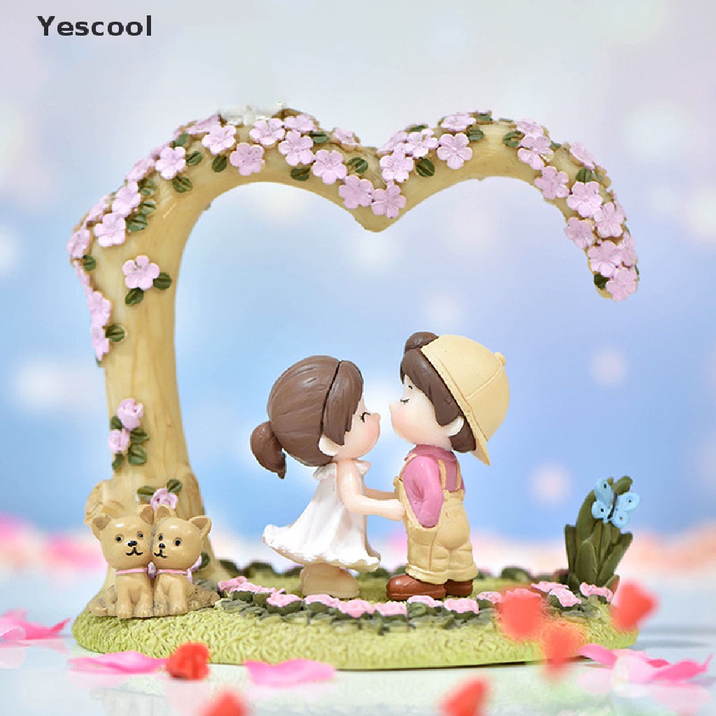 Yes Miniatur Pasangan Kekasih Untuk Dekorasi Taman Minifairy Gardenkerajinan DIY