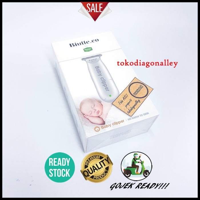 Clipper Rambut Bayi Anak Alat Cukur Kemei Mini USB Baterei