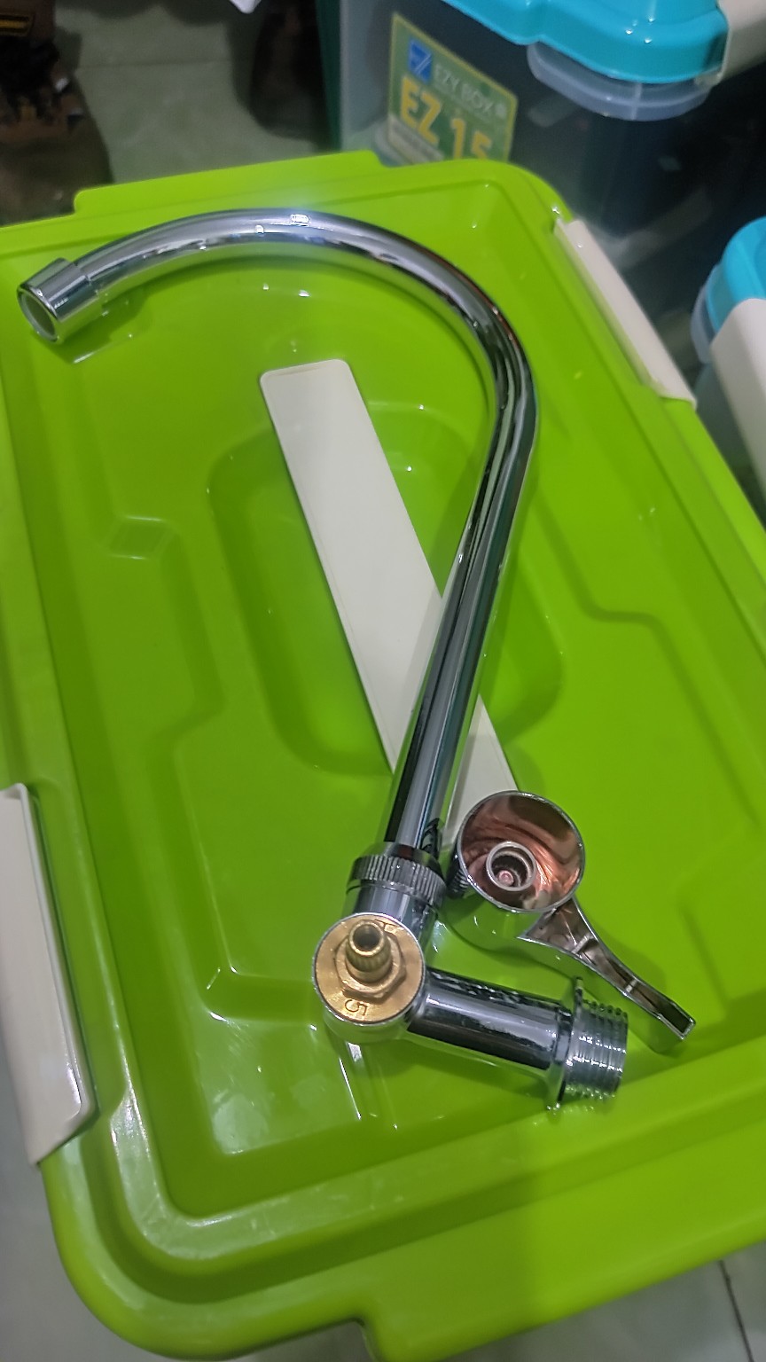 Kran Angsa Kran Cuci Piring Leher Lebar. Handle Bagus. Kran Sink