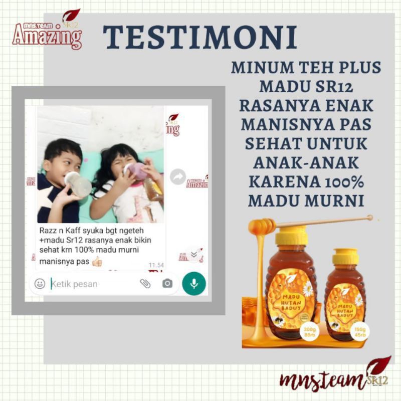 

madu hutan Baduy SR12