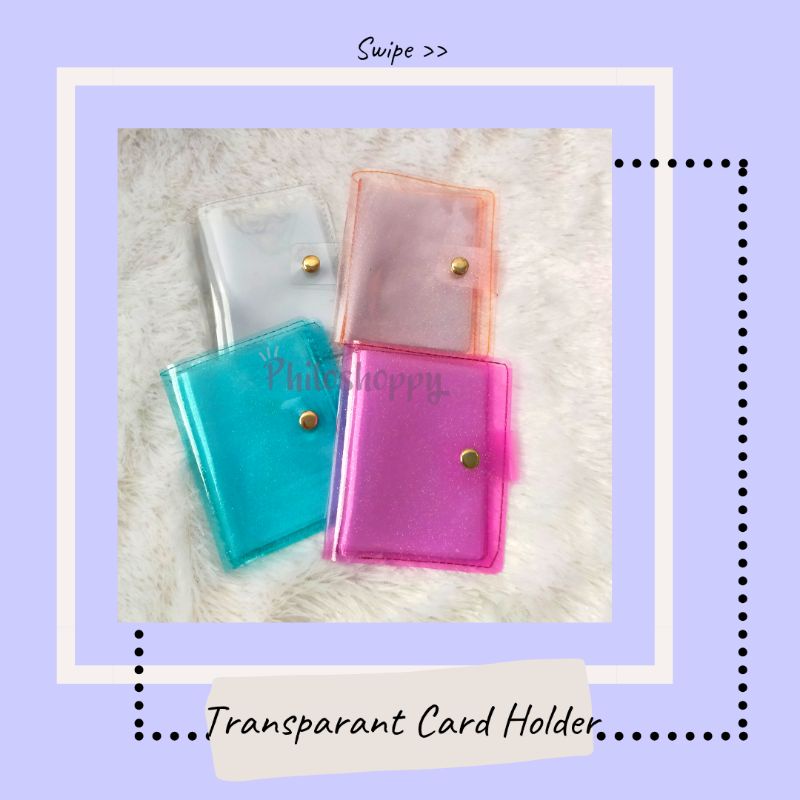 Binder Photocard 1P/Dompet PVC/Transparan Card Holder [MOHON UNTUK MEMBACA DESKRIPSI PRODUK SAMPAI HABIS]