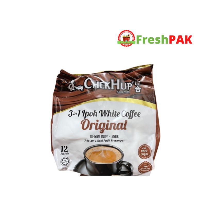 

FreshPAK - Kopi Chek Hup Malaysia Ipoh White Coffee - Chek Hup Instant Coffee Original Chek Hup