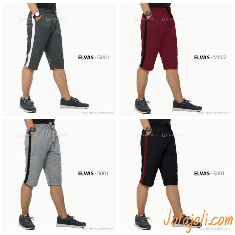 Shorts Pants - Celana Pendek Pria Elvas Qomishu Original