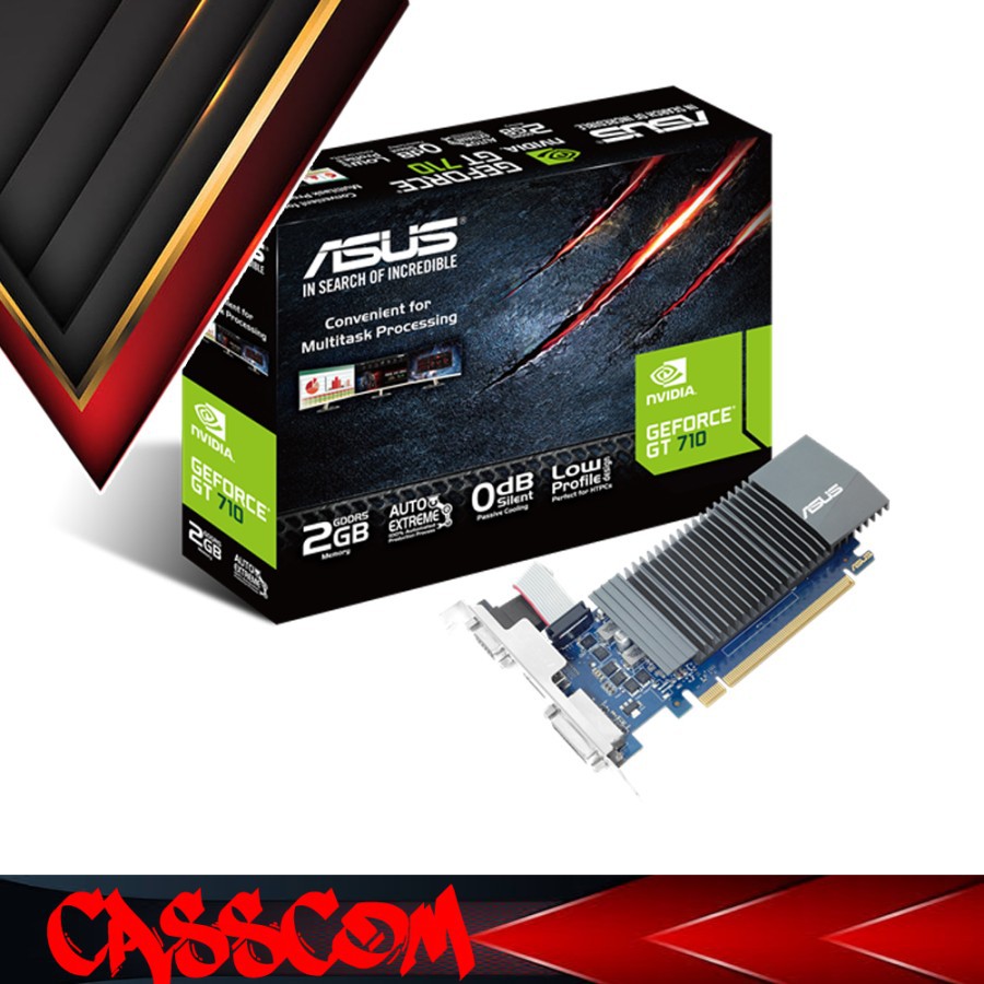 ASUS NVIDIA GT710 2Gb DDR5 SL1GD5-BRK