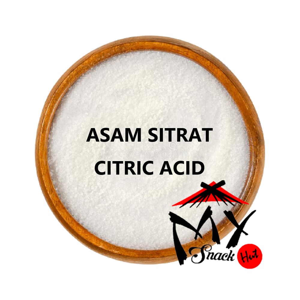 CITRIC ACID 50GR - ASAM SITRAT CITROEN ZUUR SITRUN CITRUN SARI BUAH SITRUS FOOD GRADE MAKANAN HALAL