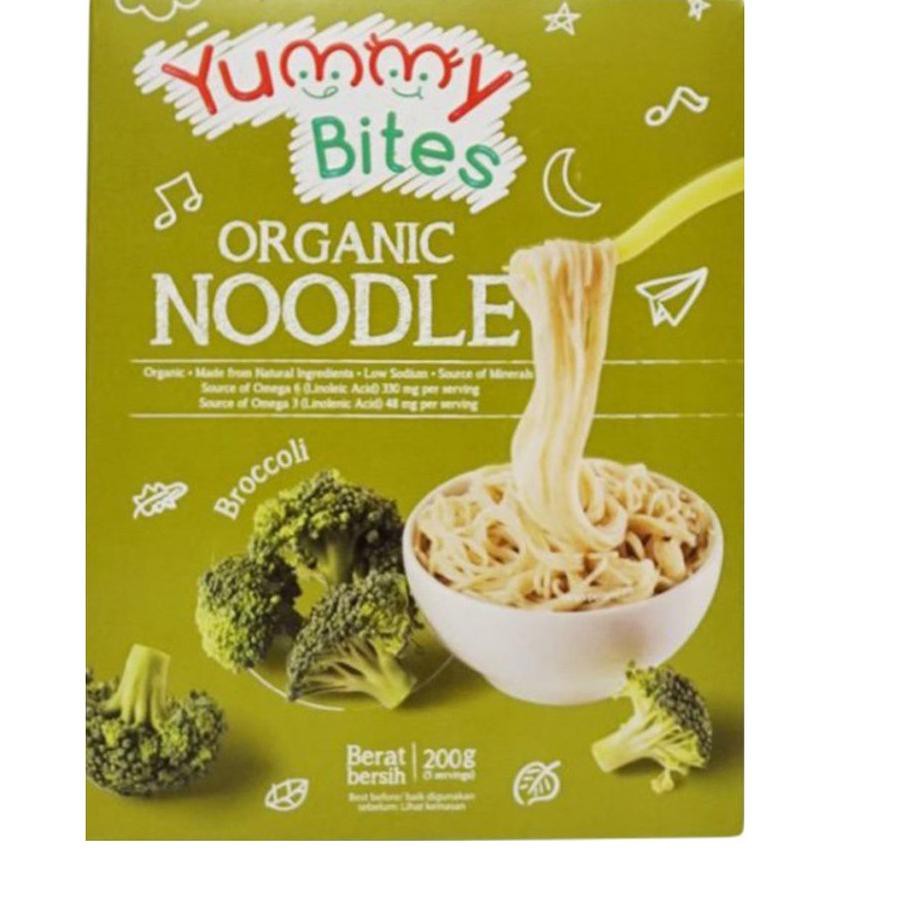

BEST SELLER Yummy Bites Organic Noodle Broccoli Mi Organik Brokoli 200g ,,,,