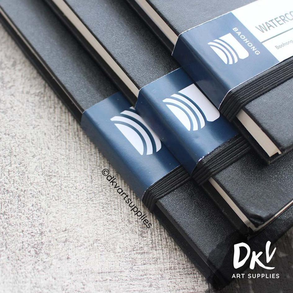 

Watercolor Sketchbook Baohong Cellulose 300gsm A6 / A5 / A4 SL46 (Terlaris)