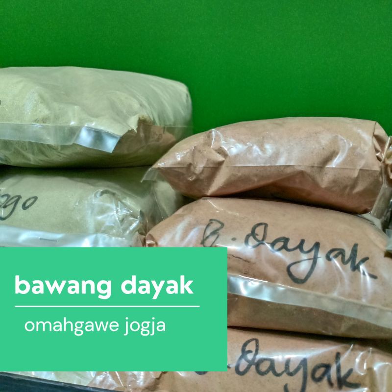 

(netto100gr) BAWANG DAYAK Bubuk