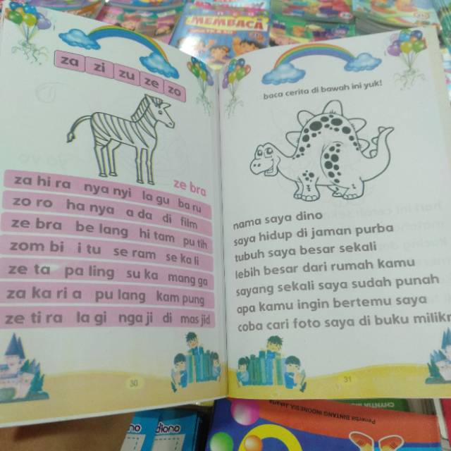 Buku Anak - Latihan Membaca Untuk TK