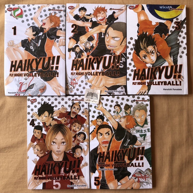 Komik / Manga Haikyuu  Vol 1-20