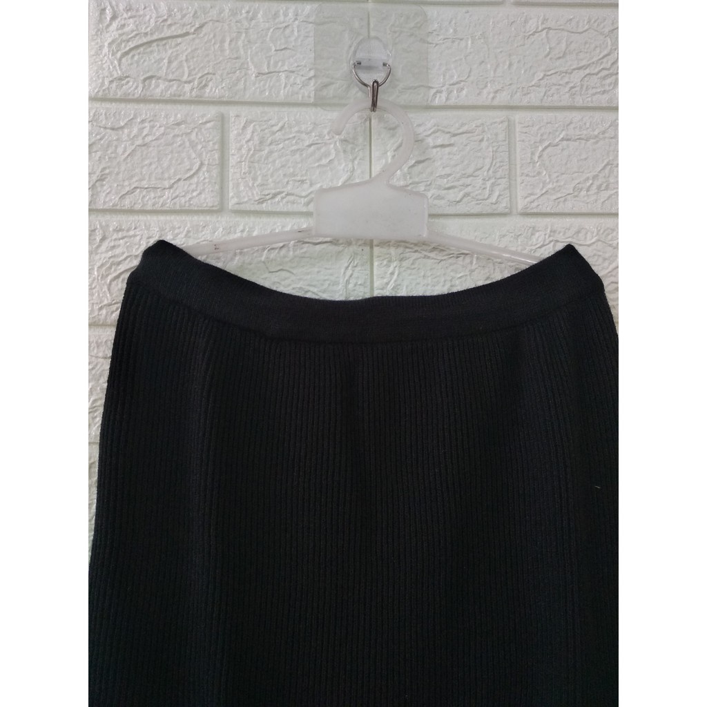 Rok Panjang Rajut Long Knit Skirt