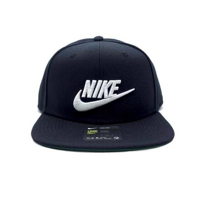 Topi Nike Pro Cap Futura - Black/Pinegreen/Black/White