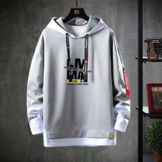 TERMURAH !! COD Jaket Sweater Hoodie Pria Distro wadezigOriginal Big Size Jumbo M - XXL