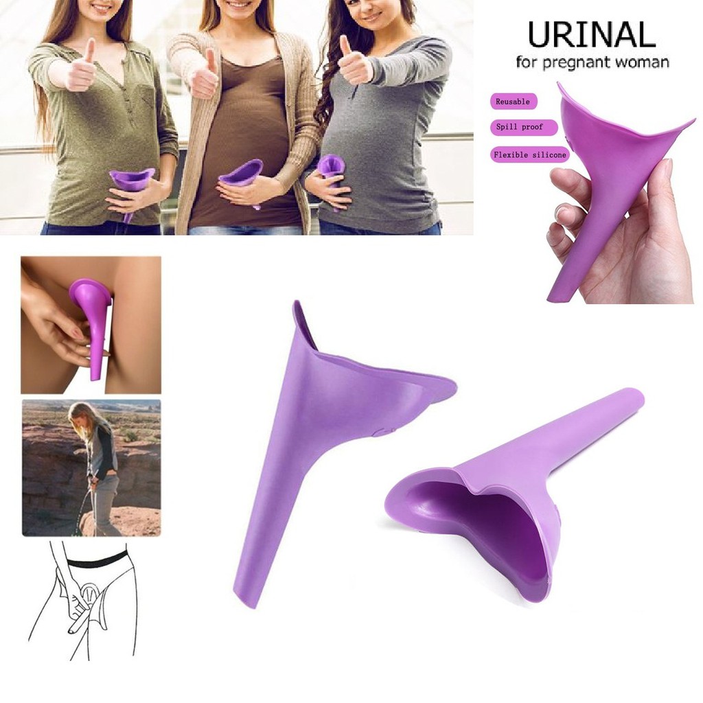 Urinal For Pregnant Women Ladies Urinals Female Silicone Alat Pipis Wanita