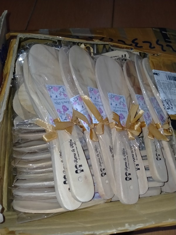 Sendok Nasi Kayu Souvenir Centong Pesta Pernikahan