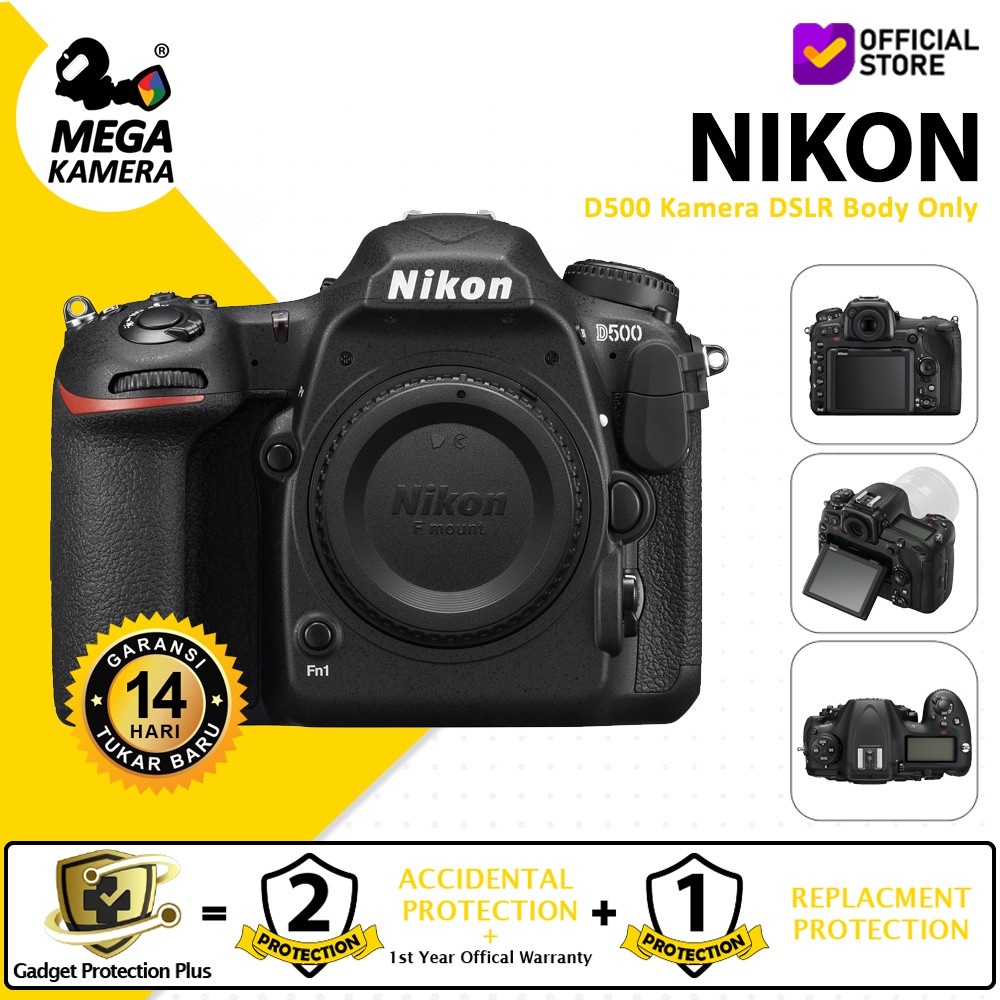 Nikon D500 Body only camera / kamera slr / kamera nikon