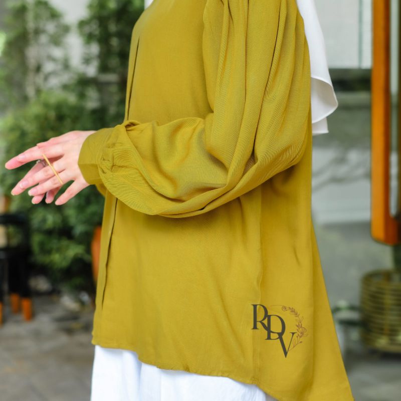 KEMEJA BASIC PUFFY HIJAB ADIVA SHIRT