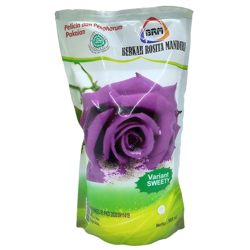 REFILL BRM PEWANGI DAN PELICIN PAKAIAN SETRIKA