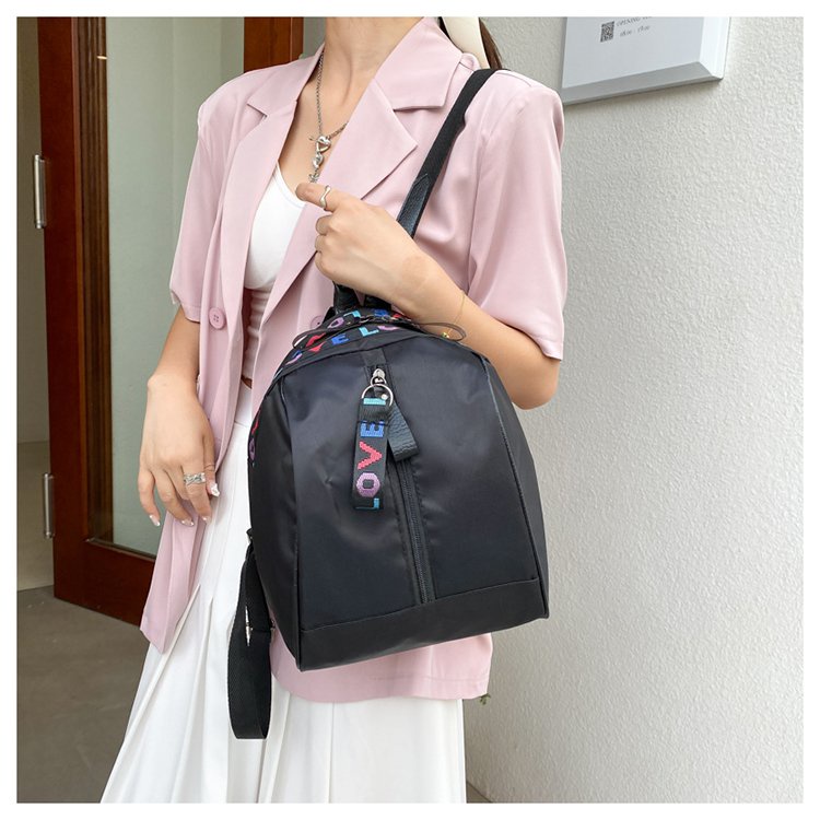 Satu7an T237 Tas Ransel Wanita Motif Love Fashion Style Korea Kasual Tas Punggung Sekolah Kerja Backpack Cewek Kulit PU