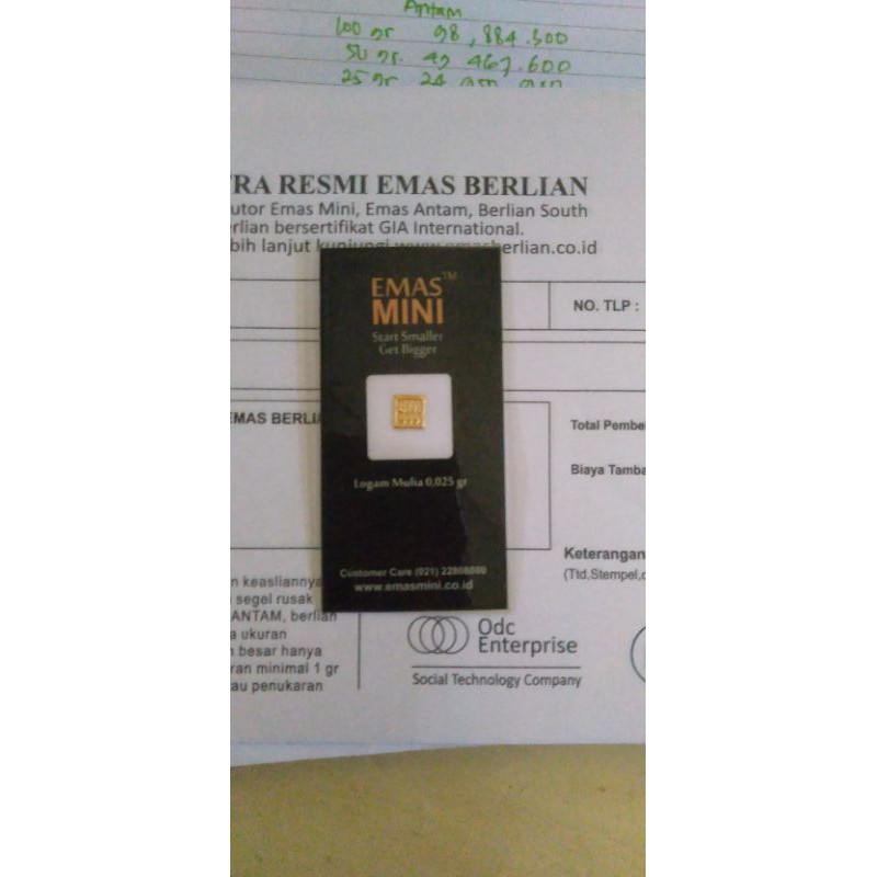 emas mini 0,05