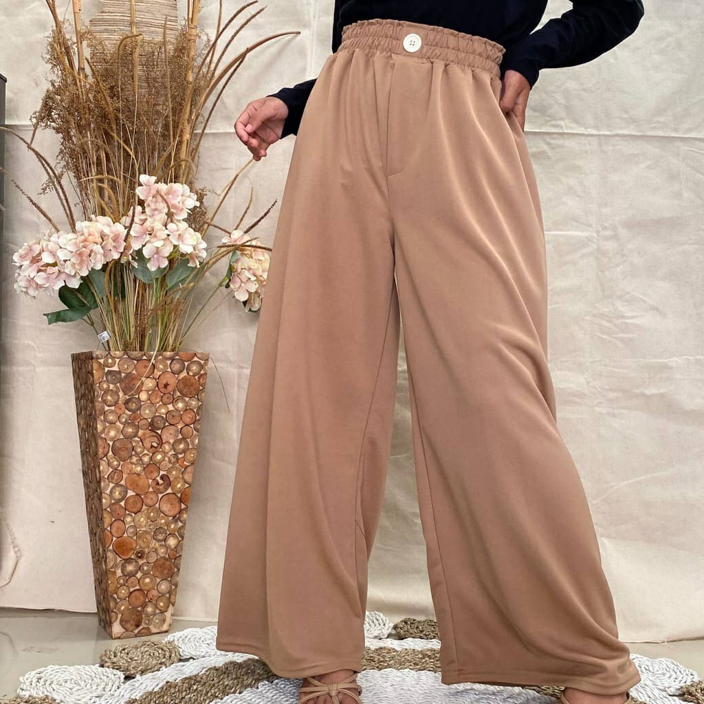 KULOT SCUBA KANCING DEPAN// KULOT SCUBA WANITA KANCING