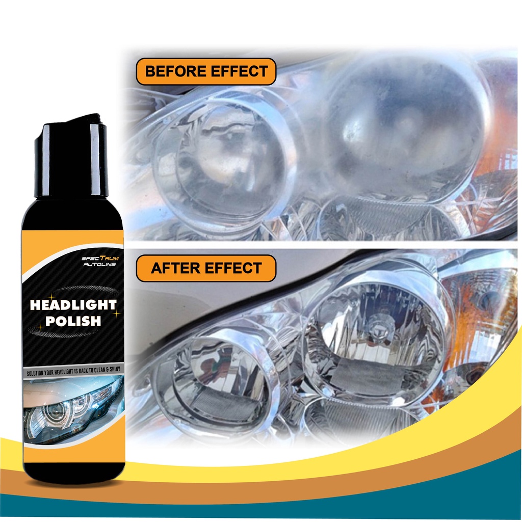 SPECTRUM HEADLAMP POLISH PEMBERSIH MIKA LAMPU BISA COD PGM