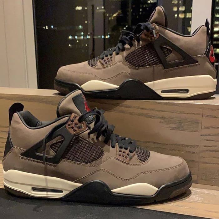 jordan retro 4 travis scott olive
