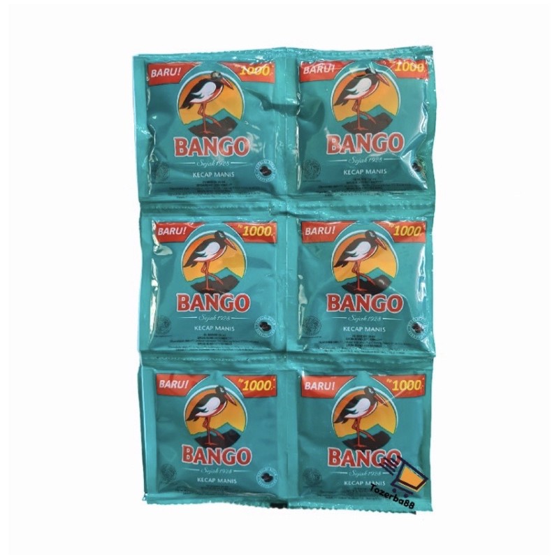 

Kecap Manis Bango sachet isi 12