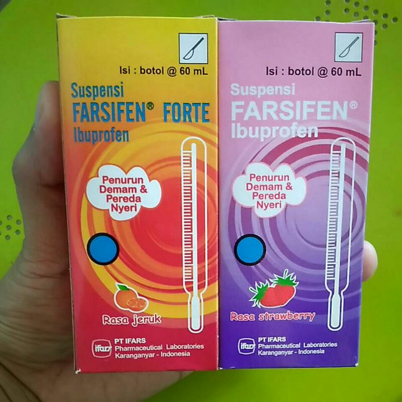 FARSIFEN® 60 mL (Obat Penurun Panas, Sakit Kepala, Sakit Gigi)