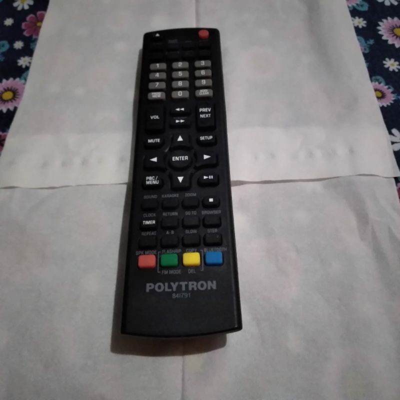 REMOTE REMOT DVD BIG BAND HOME THEATER POLYTRON 84|791 ORIGINAL ASLI