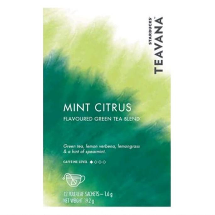 

[COD] Starbucks Teavana Citrus Mint 12 bags [COD]