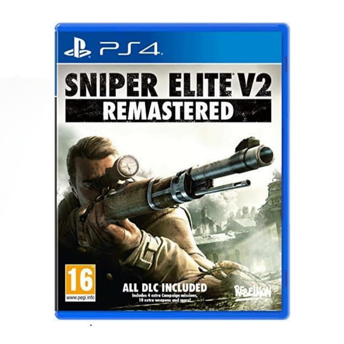 PS4 SNIPER ELITE V2 REMASTERED / KASET BD PS4 SNIPER ELITE REMASTERED