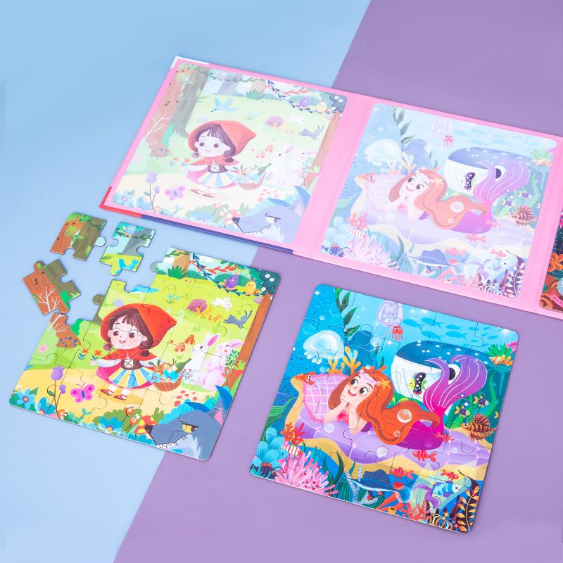 puzzle magnet 3 in 1 duoqo/ level up puzzle magnet book