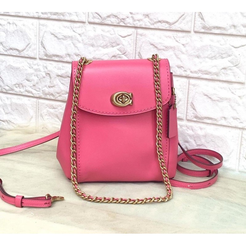 Coach Parker 16 Backpack 52670 Confetti Pink