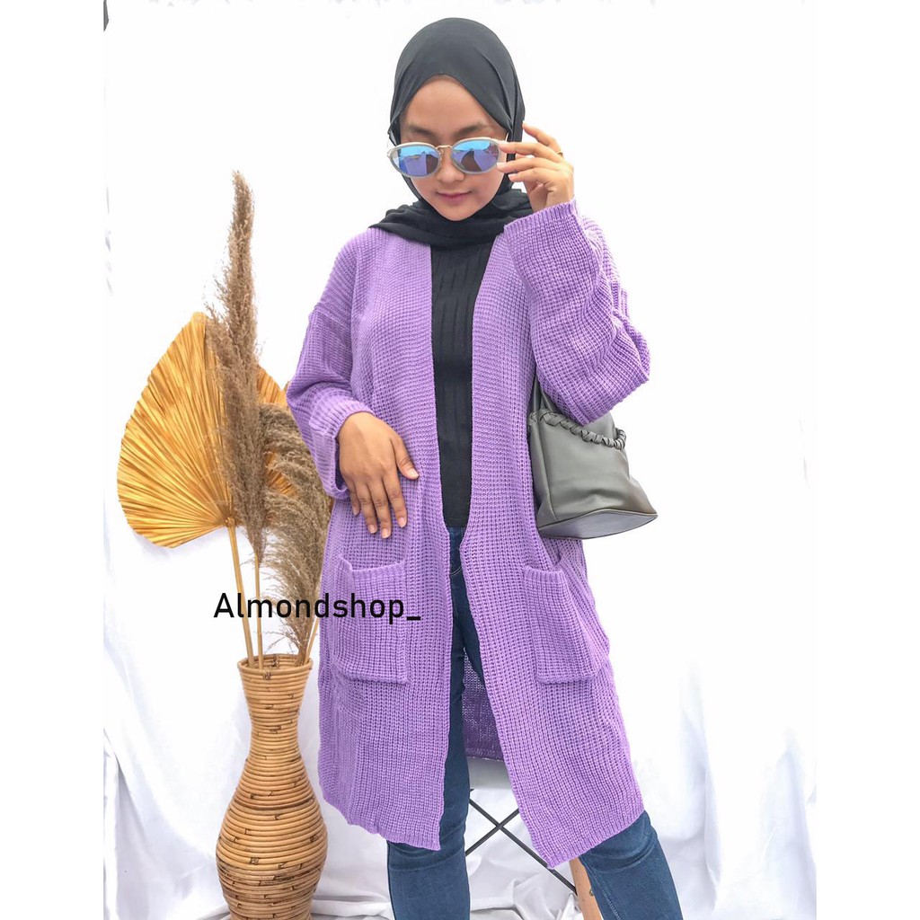 Long Oversize cardigan / Locy Cardigan / Oversized Cardy / Outer Rajut Oversize