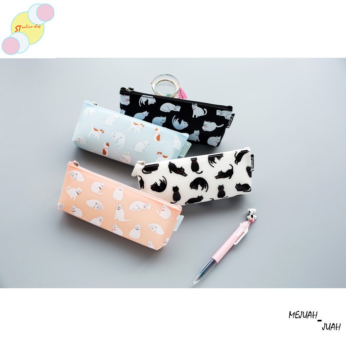 

Tempat pensil Many Cat/Kotak Pensil/Dompet Koin/Dompet Wanita