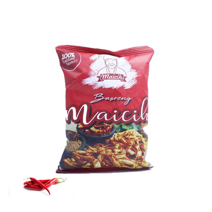 Maicih Basreng Bakso Goreng 100 gr-2