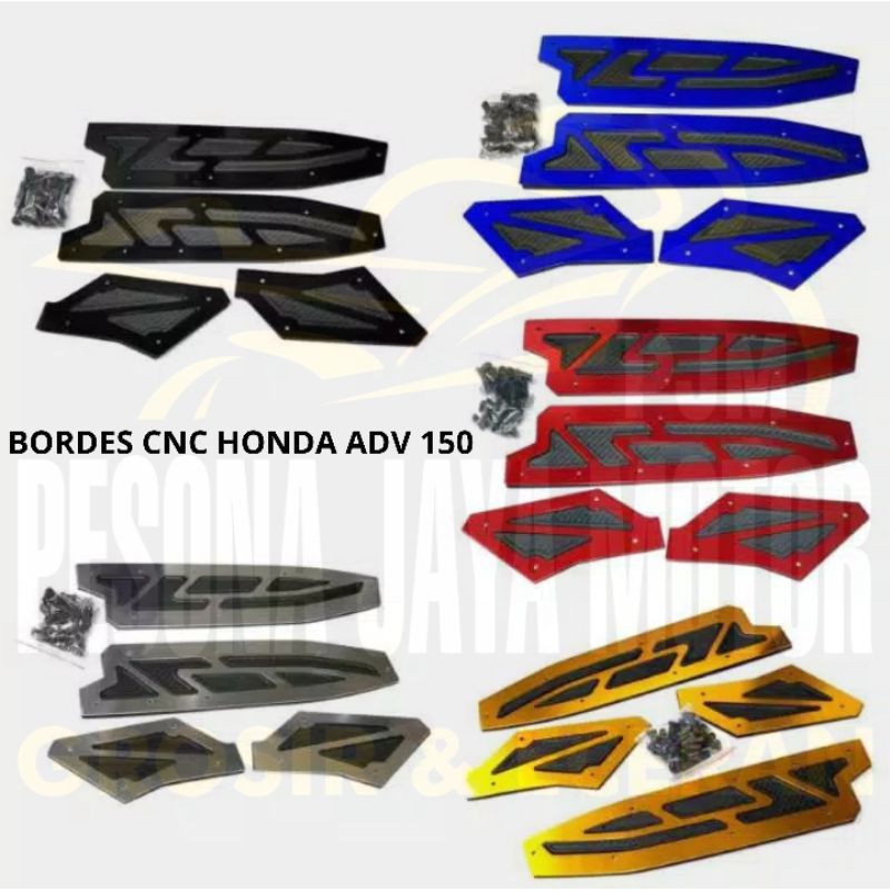 Bordes Honda Adv Karpet Cnc Honda Adv Merk CR7 Original