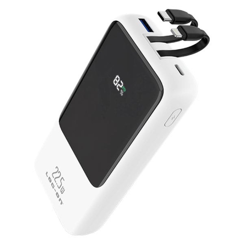 POWERBANK LOG ON 20RB MAH JGO-200H / HULK 1 PD20W + QC3.0 FAST CHARGING 22.5W