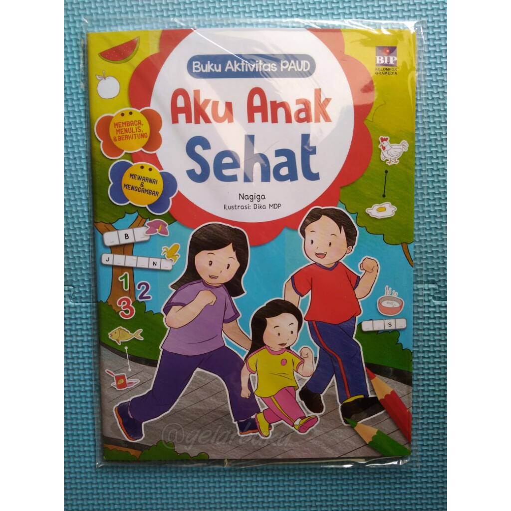 Buku Aktivitas Paud Aku Anak Sehat Shopee Indonesia